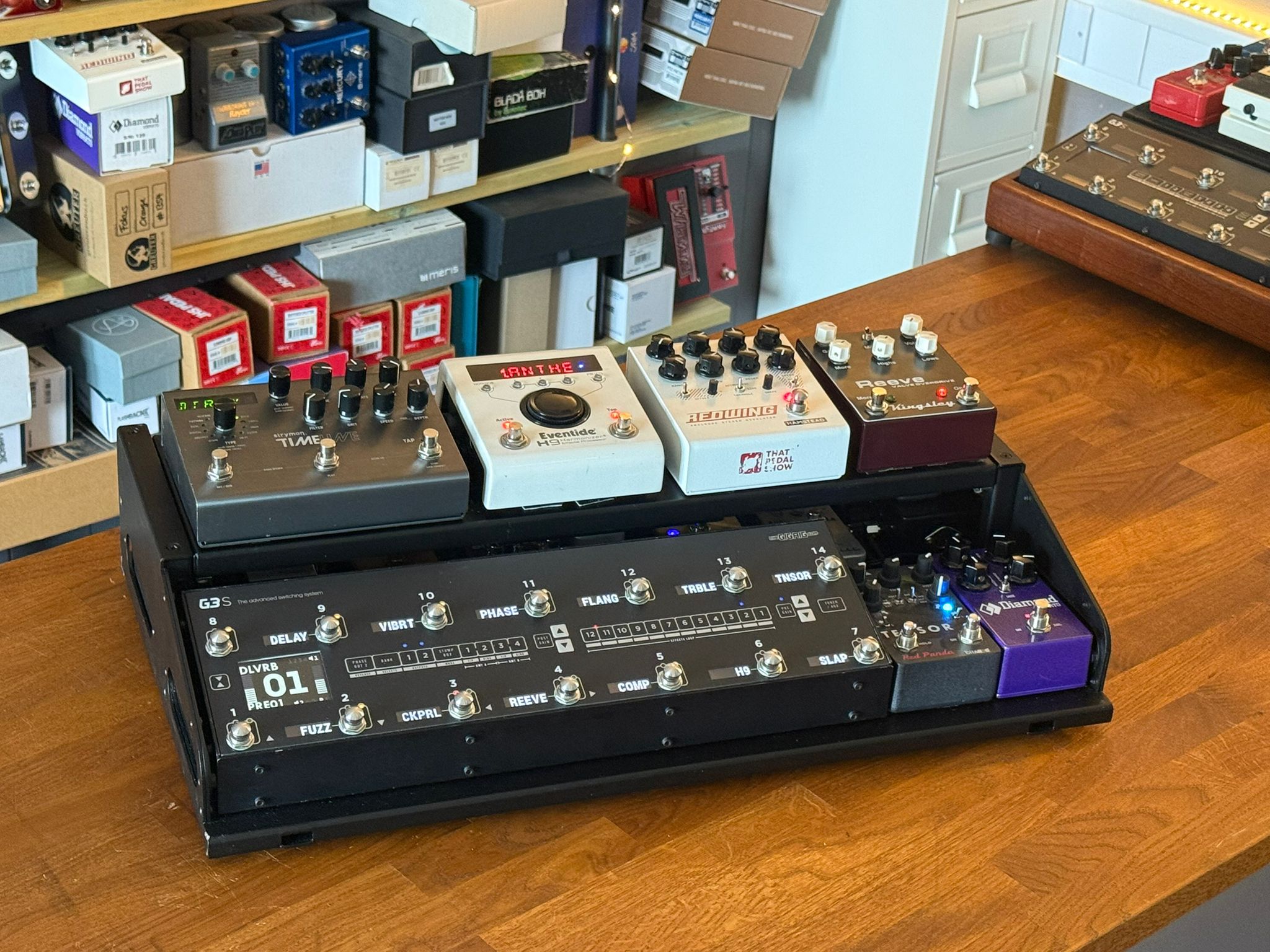 The GigRig Pedalboard: Large Single Tier