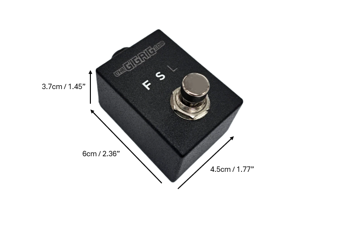 B Stock The GigRig FSL Latching Footswitch