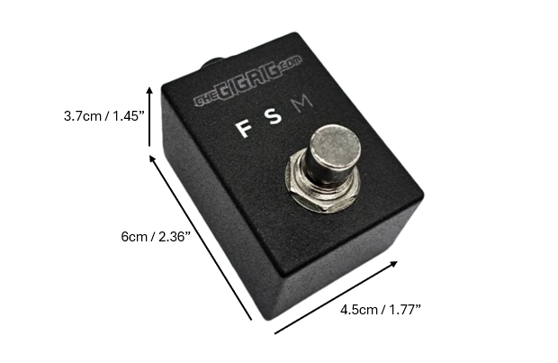 The GigRig FSM Momentary Footswitch