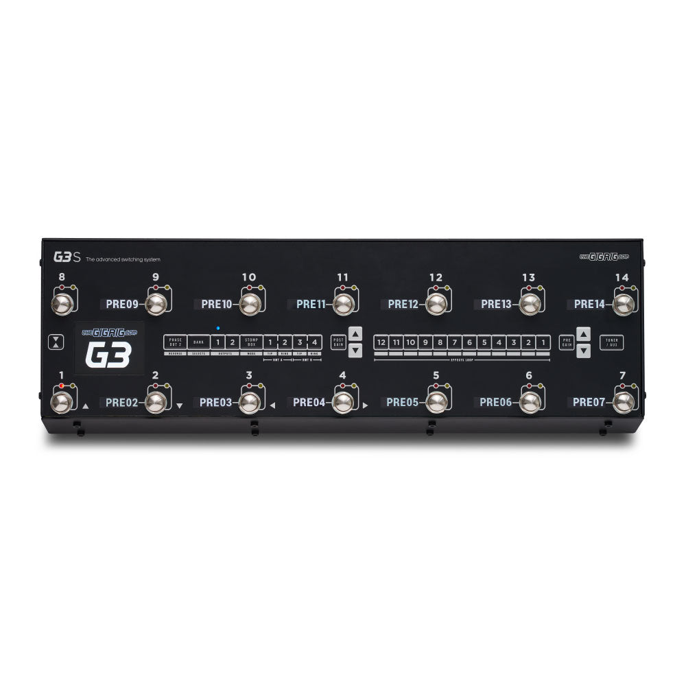 G3S Top Board Upgrade for G3S Guitar Effects Switching System The