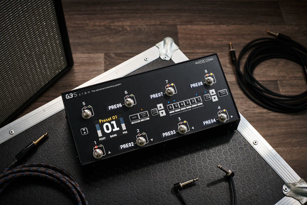 g3 pedal switcher G3S Atom: The GigRig's Pedalboard Switching System