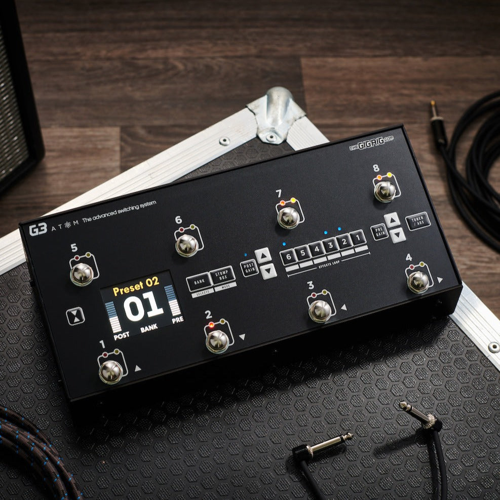 G3 Atom guitar effects switcher from The GigRig