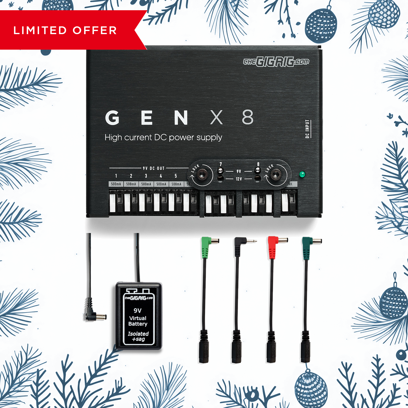 GENX8 DC Power Supply Bundle