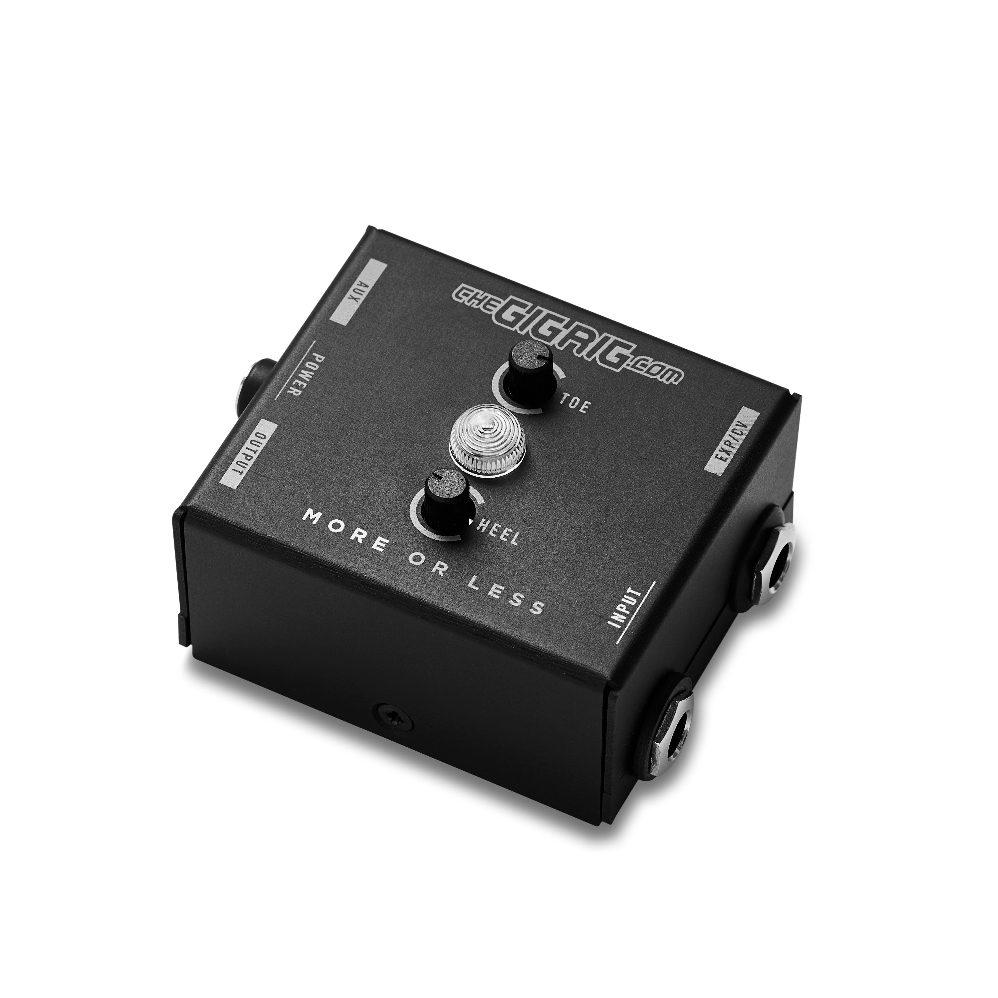 More or Less Multifunctional Volume Control. INPUT, EXP/CV view