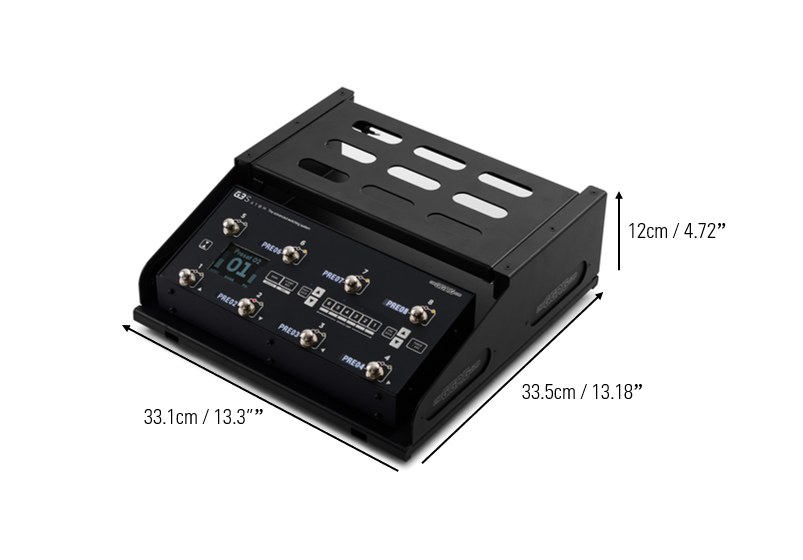 The GigRig Pedalboard: Small Single Tier