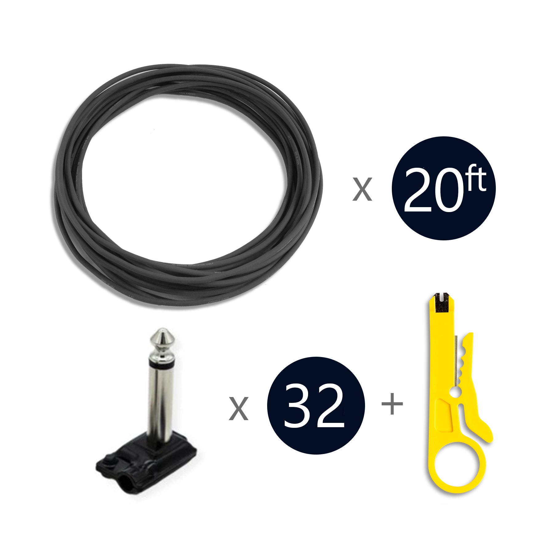 Evidence Audio ESP Standard Soldered Patch Cable Kits