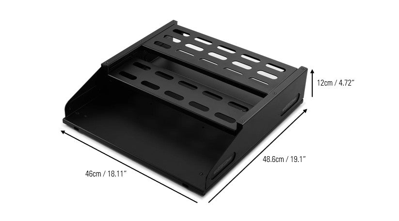 pedal board dimensions The GigRig Pedalboard: Medium Double Tier