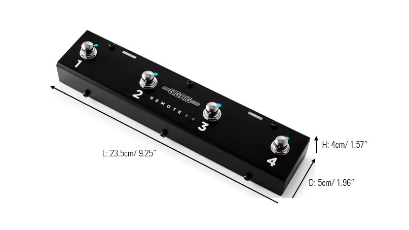 RemoteX4 Footswitch