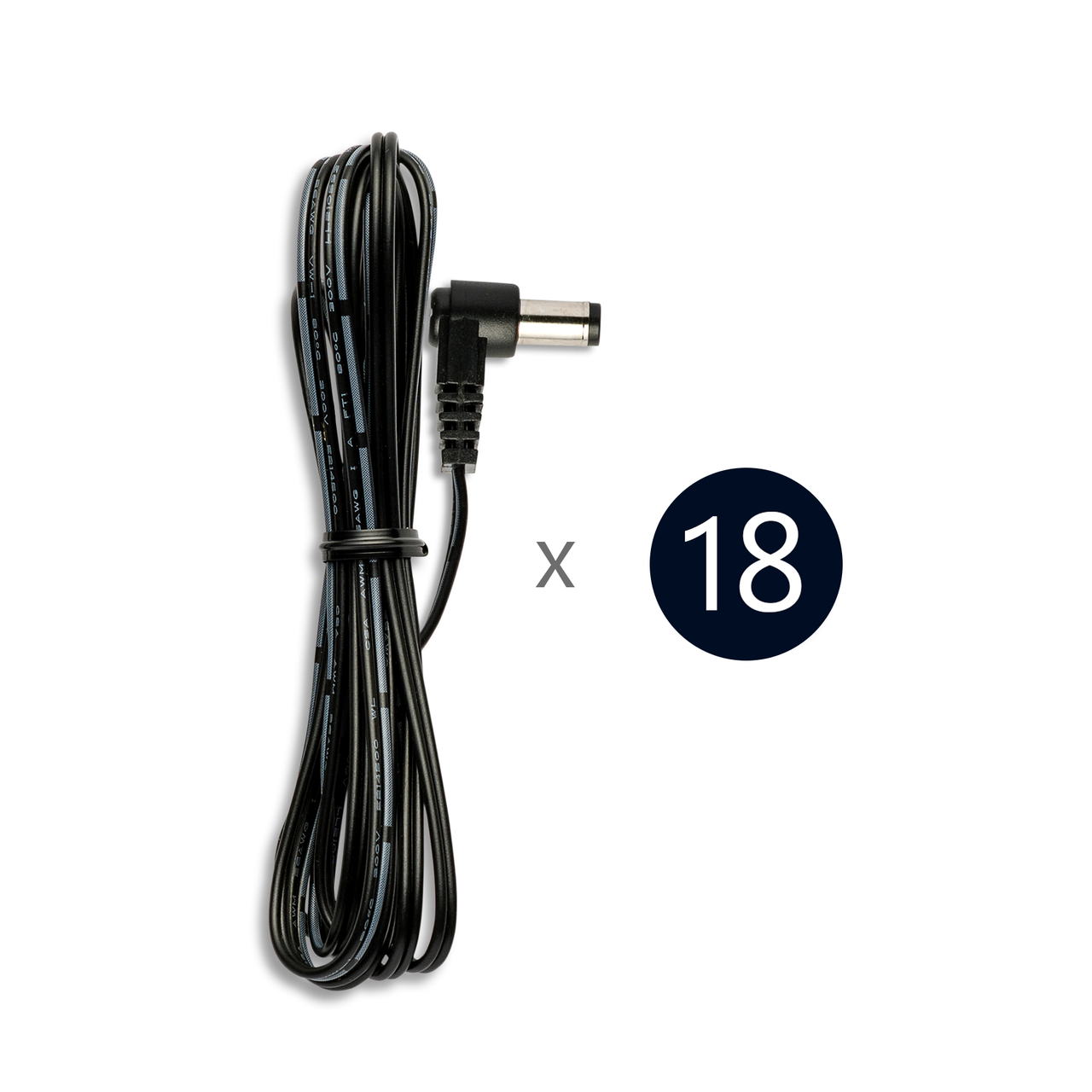 18 x DC Leads included